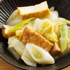 やさしい味わい 厚揚げと白菜のとろとろ煮
