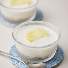 オートミールで レアチーズケーキ風