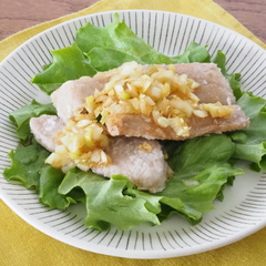 まぐろの油淋鶏風