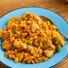 脂質を抑えた メキシカンライス