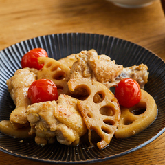 鶏手羽元とれんこんのさっぱり甘酢煮