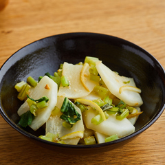 かぶのゆずみそあえ