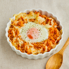 パスタソースでミラノ風ドリア