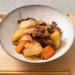 酢でさっぱり 肉じゃが