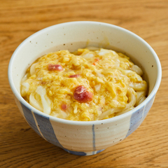 ふわふわ卵のあんかけうどん