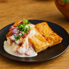 豆腐のトマトタルタル南蛮