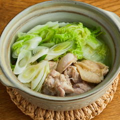 しょうが香る 塩鶏鍋