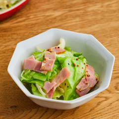 キャベツとベーコンのホットサラダ