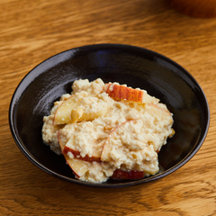 りんごとナッツの白あえ