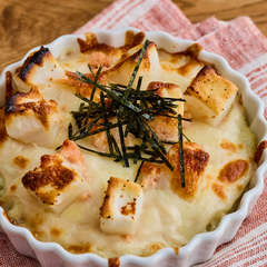 もち明太チーズグラタン