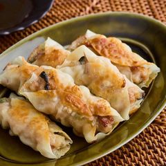 青じそでさっぱり 豚バラ棒餃子