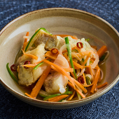 白身魚の南蛮漬け