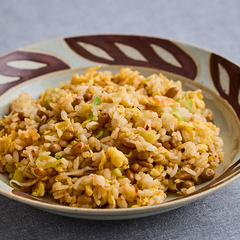 納豆キムチ炒飯