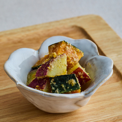 さつまいもとかぼちゃのだしバター煮