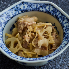 豚肉とれんこんのしぐれ煮