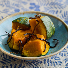 かぼちゃの塩昆布あえ