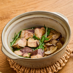 ぶりと水菜のはりはり鍋