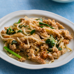 ニラもやし麻婆