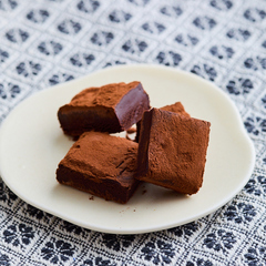 材料2つ ココアの生チョコ風