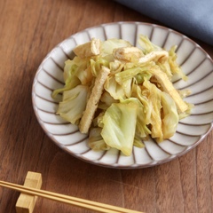 キャベツと油揚げの煮物