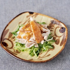 棒々鶏風 鶏肉とキュウリの甘味噌和え