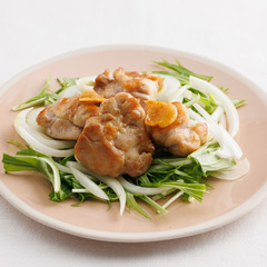 鶏もも肉のにんにくしょうゆ照り焼き