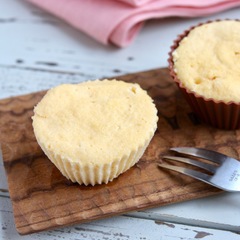 レンジでおからとヨーグルトのケーキ