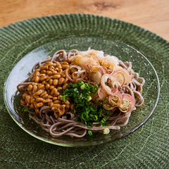 ぶっかけ香味おろし納豆そば