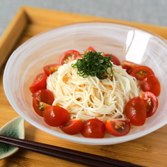 涼やか梅ぶっかけ素麺