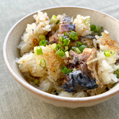 さば缶の炊き込みご飯