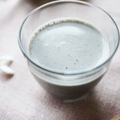 胡麻と生姜風味の温スムージー