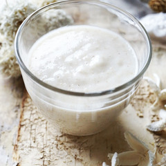 ごまととろろの温スムージー