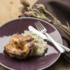 ジンジャーマリネソテー＆ハーブライス