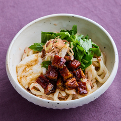 うなぎとろろぶっかけ 冷うどん