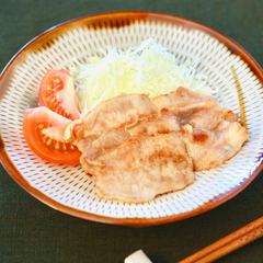 豚のわさび醤油焼き