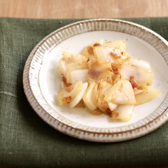 たまねぎだけの酢っぱり焼き