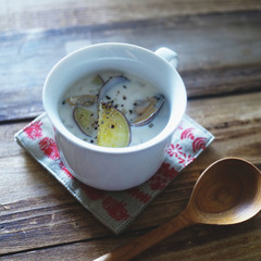 マッシュルームのチャウダー風スープ