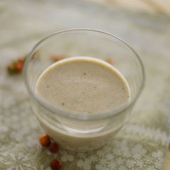 ヘンプとバニラのスムージー