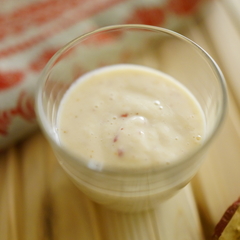 いちじくと林檎のスムージー