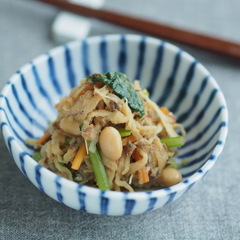 さば缶と切り干しのお手軽煮物