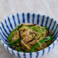 ヘルシー常備菜 糸こんの塩昆布炒め