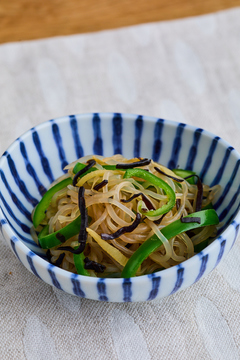 ヘルシー常備菜 糸こんの塩昆布炒め