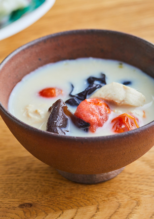 台湾風 豆乳スープ