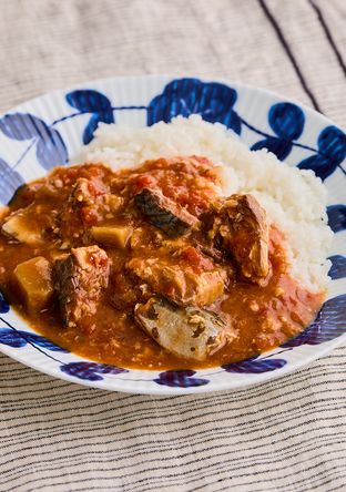 超かんたん、さば缶カレー