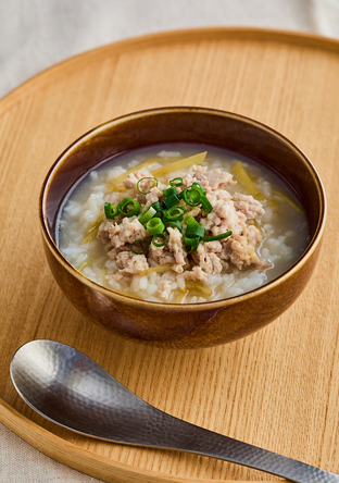 しょうが香る 鶏白湯がゆ