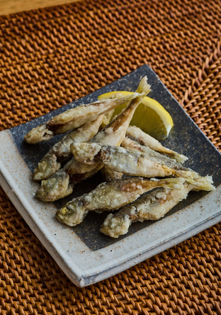 小魚のから揚げ