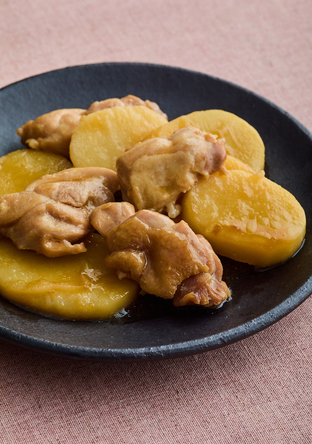 鶏肉と長いもの照り煮
