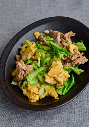 豚肉とキャベツのオイスター炒め