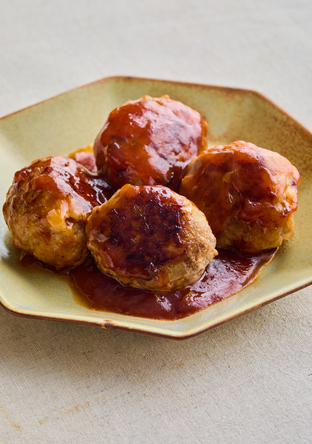 肉団子の甘酢あん