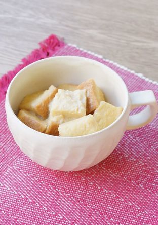 コンビニ食材で　プリンのフレンチトースト